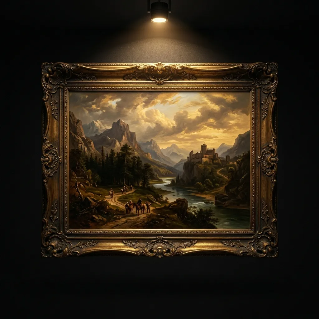 Romantic landscape