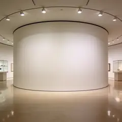 Curved Gallery Inspired By The Guggenheim